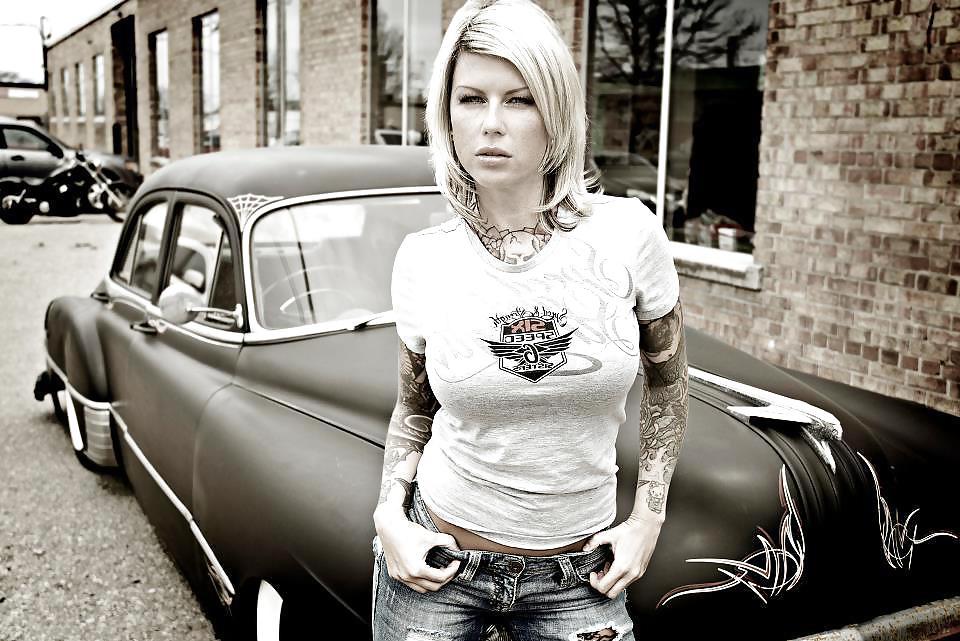 15P MORE Hot Blonde with Tats and HUGE Tits
