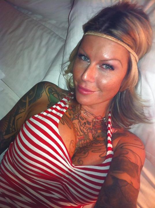 15P MORE Hot Blonde with Tats and HUGE Tits