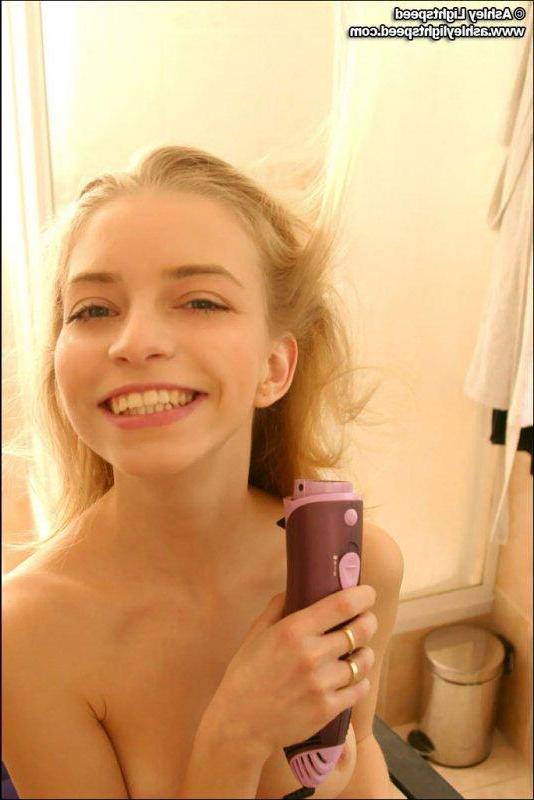 15P Ashley in her panties and socks