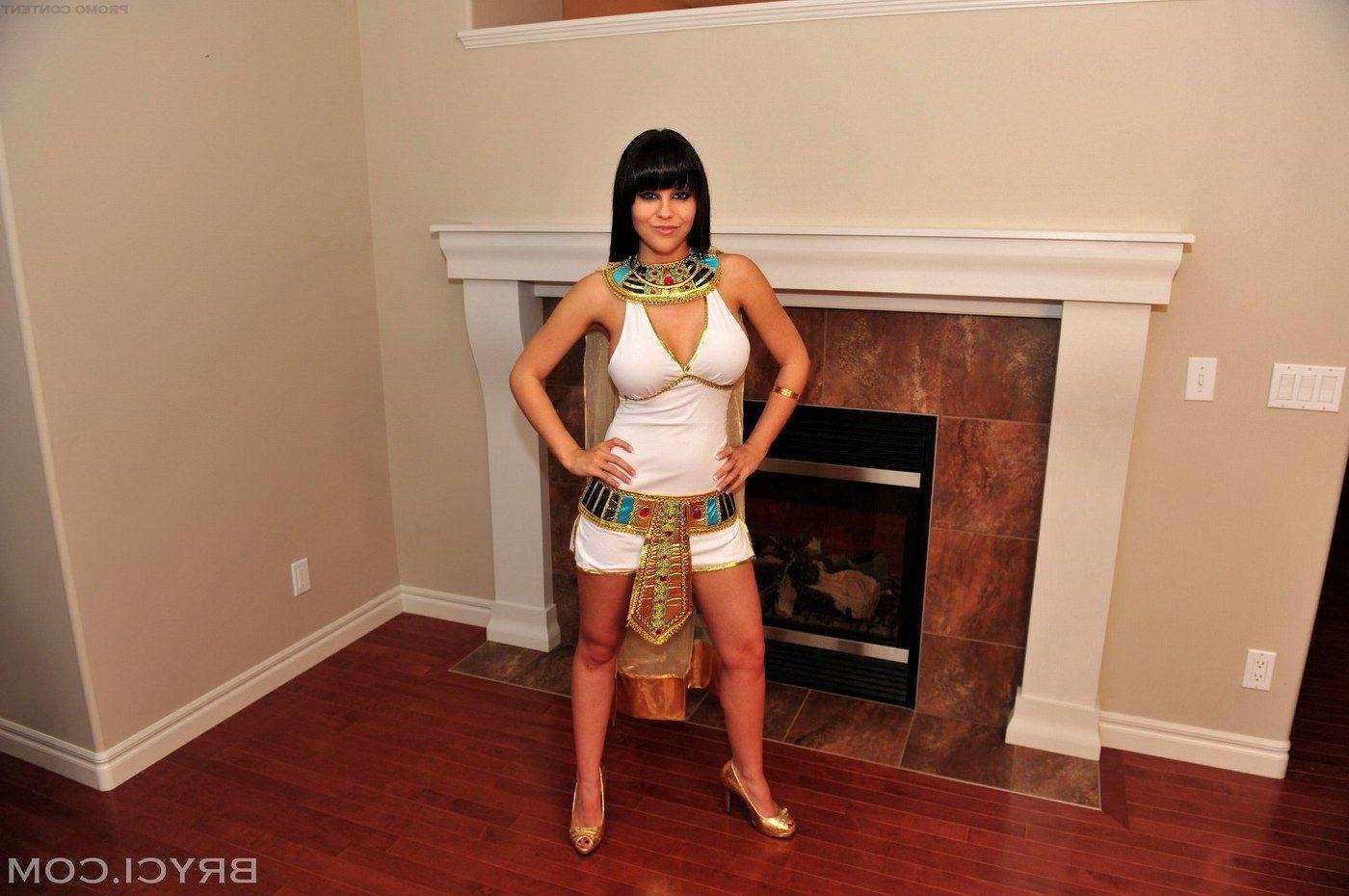 15P Pictures of Bryci dressed as an Egyptian queen