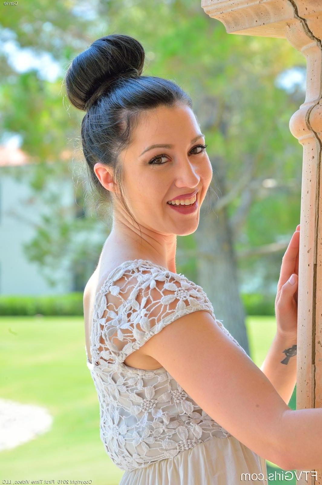 15P Teen hottie Carrie masturbates with a huge dildo in "Like A Bridesmaid"