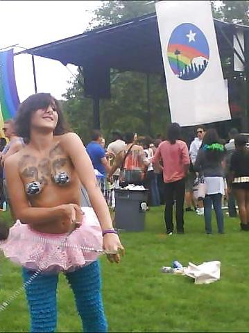 17P Gay pride at the space needle in Seattle