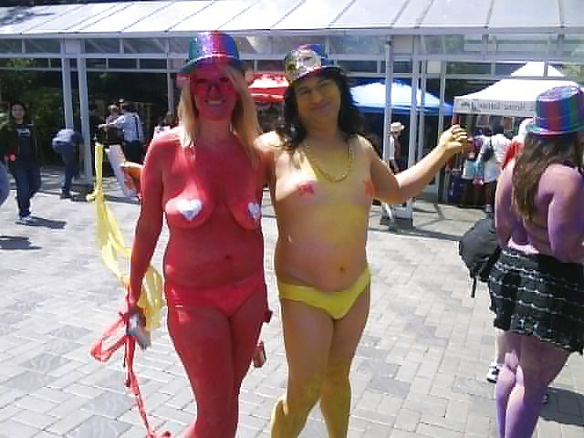17P Gay pride at the space needle in Seattle