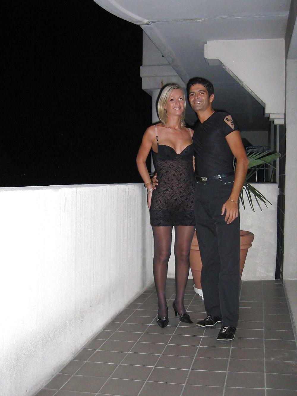25P Blonde MILF in lingerie and boots giving head and fucking