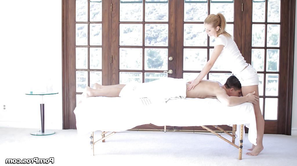 16P Latina Masseuse Jessie Rogers teases in shorties before getting nailed
