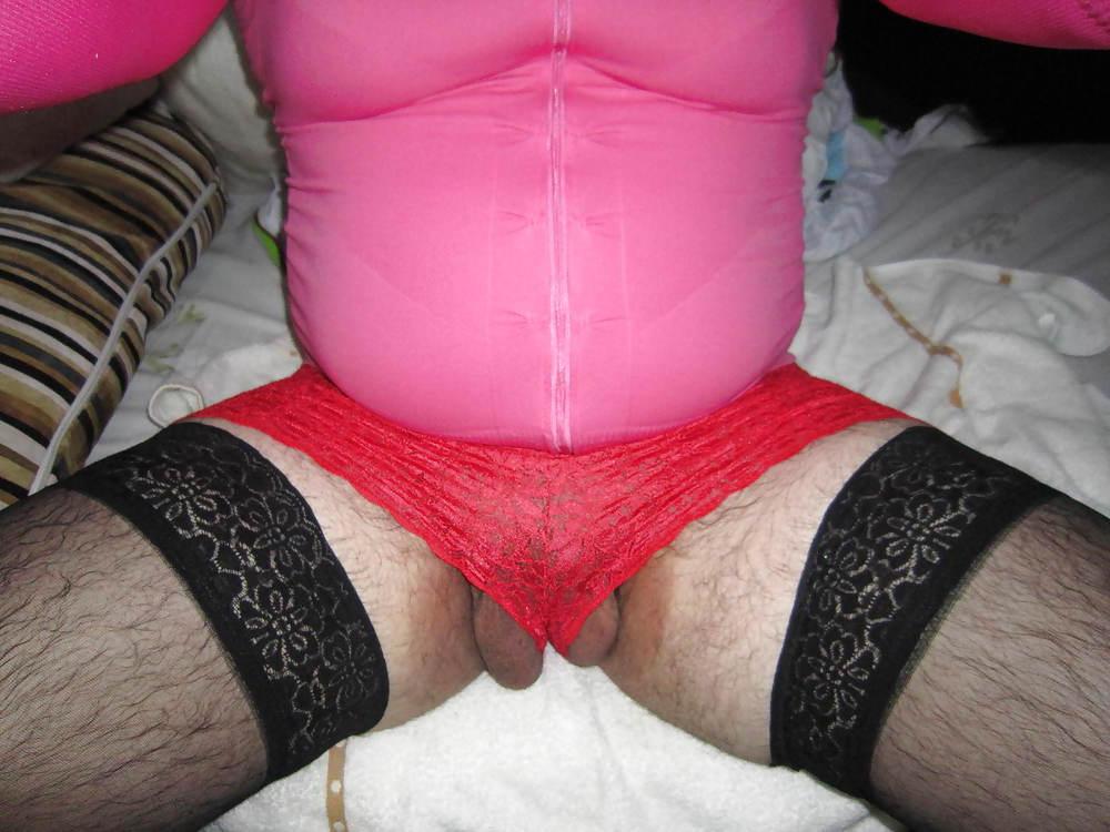 7P Verrücktes haariges Sissy-Set 2