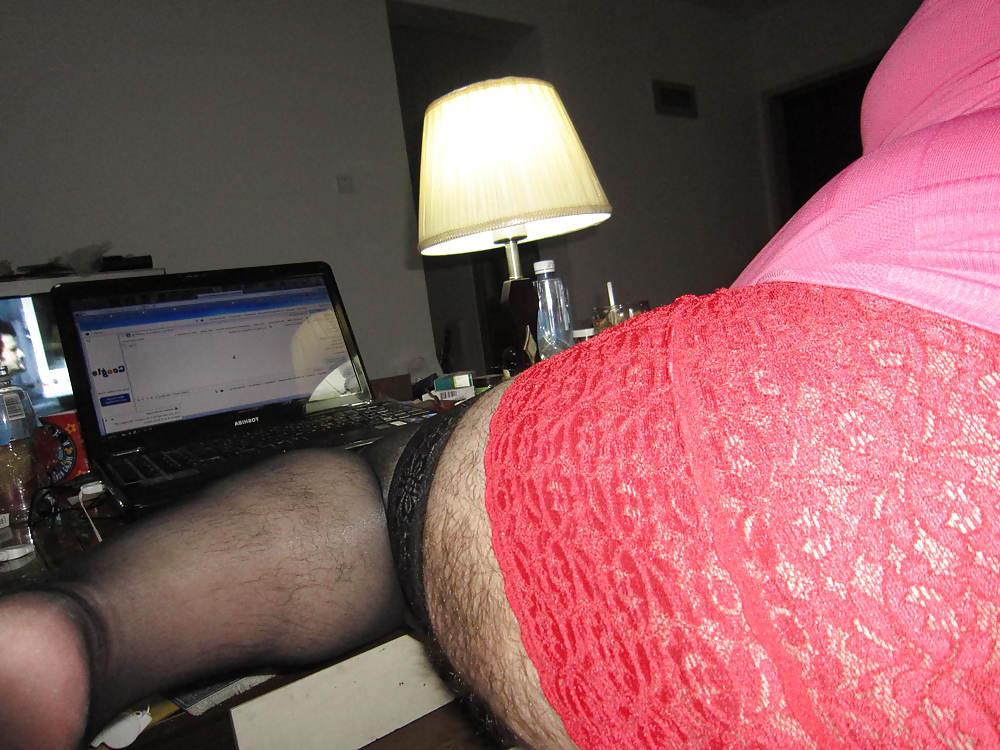 7P Verrücktes haariges Sissy-Set 2