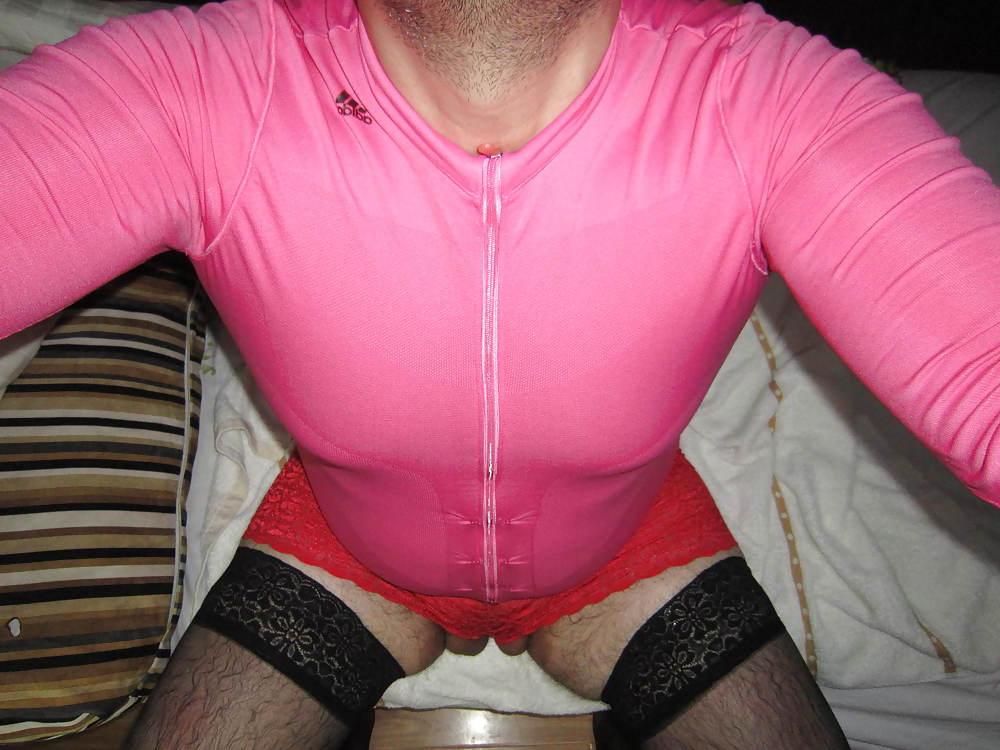 7P Verrücktes haariges Sissy-Set 2