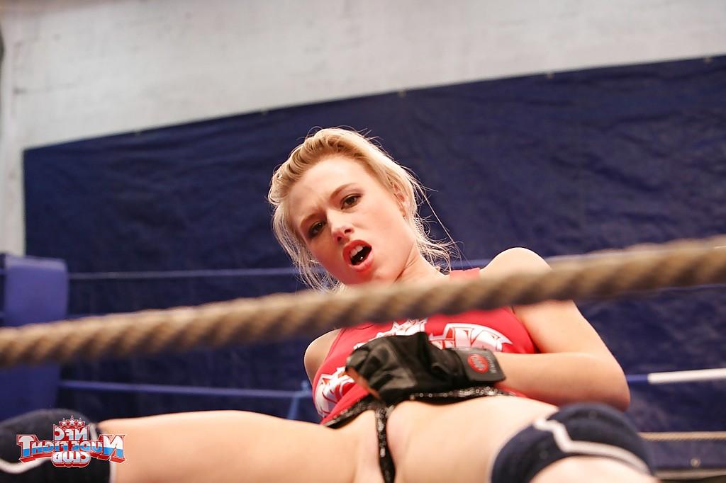16P Laura Crystal loses catfight and gets dominated by Michelle Moist