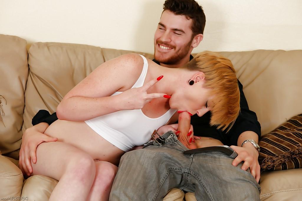 16P Teen cowgirl Miley Mae has hardcore sex with her handsome lover