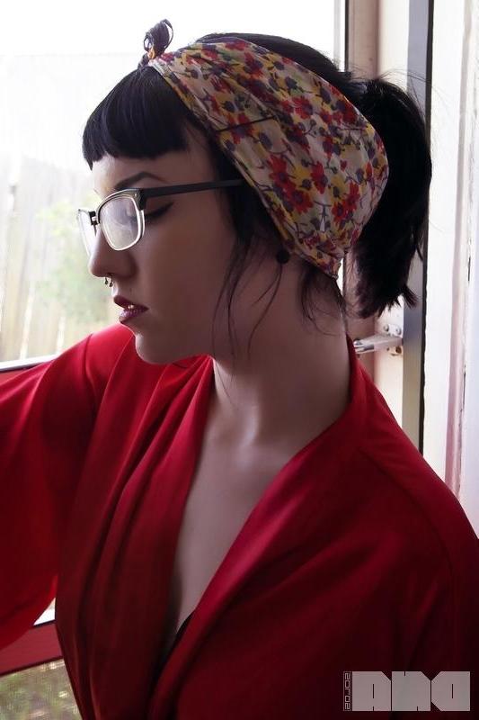 15P Alt beauty Jesse Caits shows off her hot body