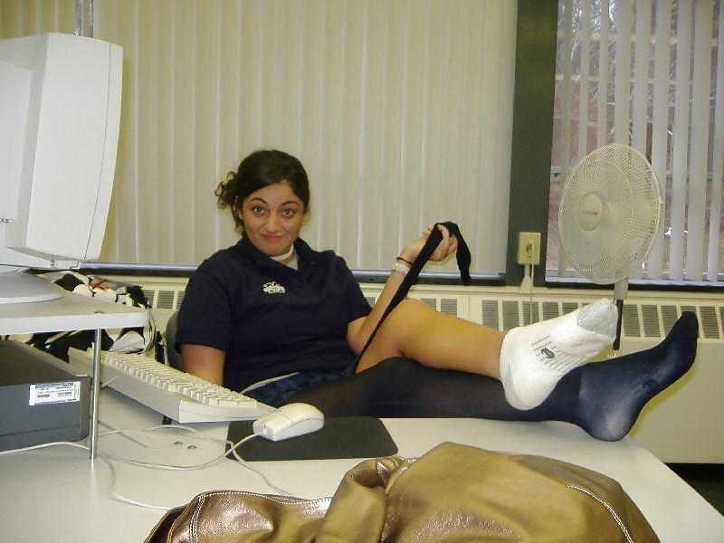 10P Chicks in ankle socks