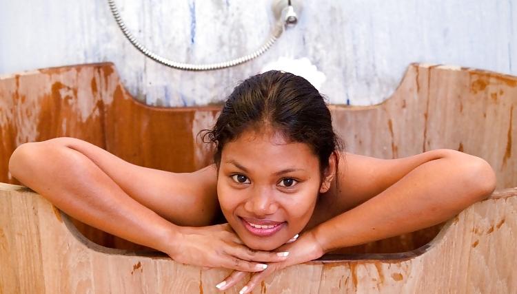 13P Sexy Indian showering