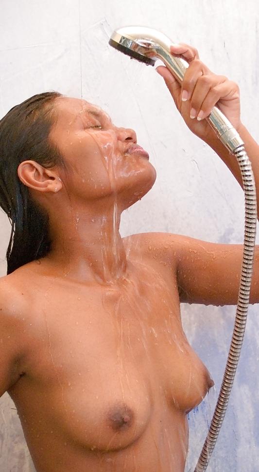 13P Sexy Indian showering