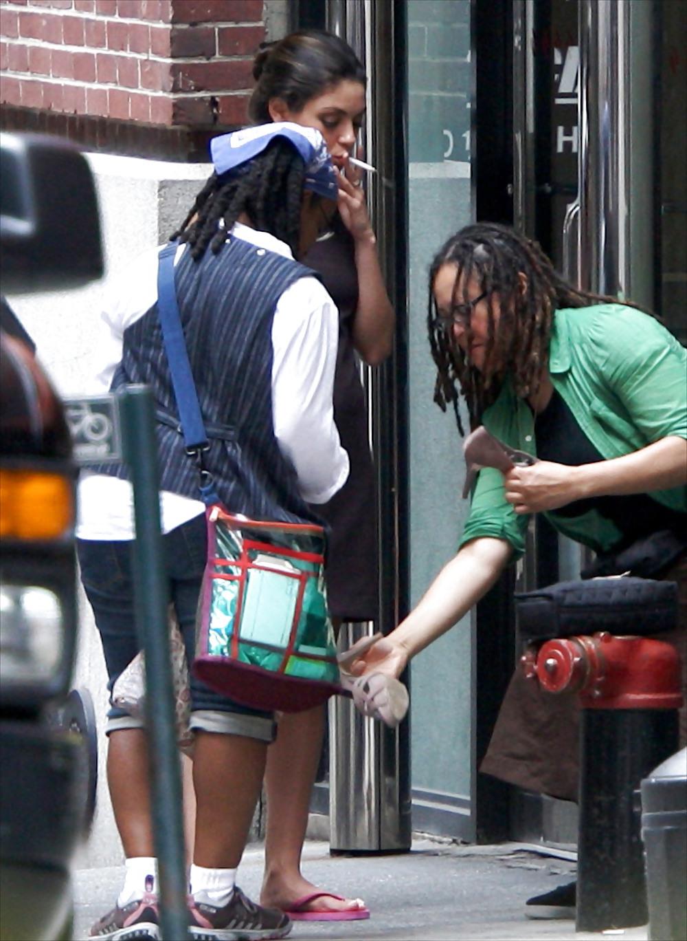 25P Mila Kunis Smoking