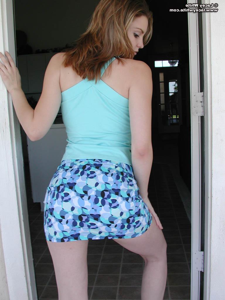 20P Pictures of Lacey White teasing you with her small tits