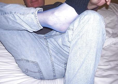 9P Husband in stockings