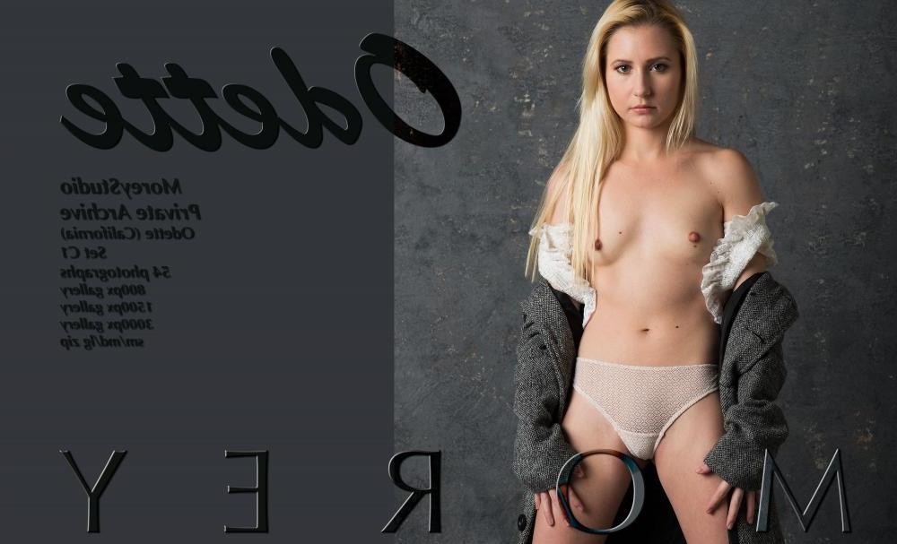 11P Blonde teen Odette Delacroix shows you her tight pussy in the studio