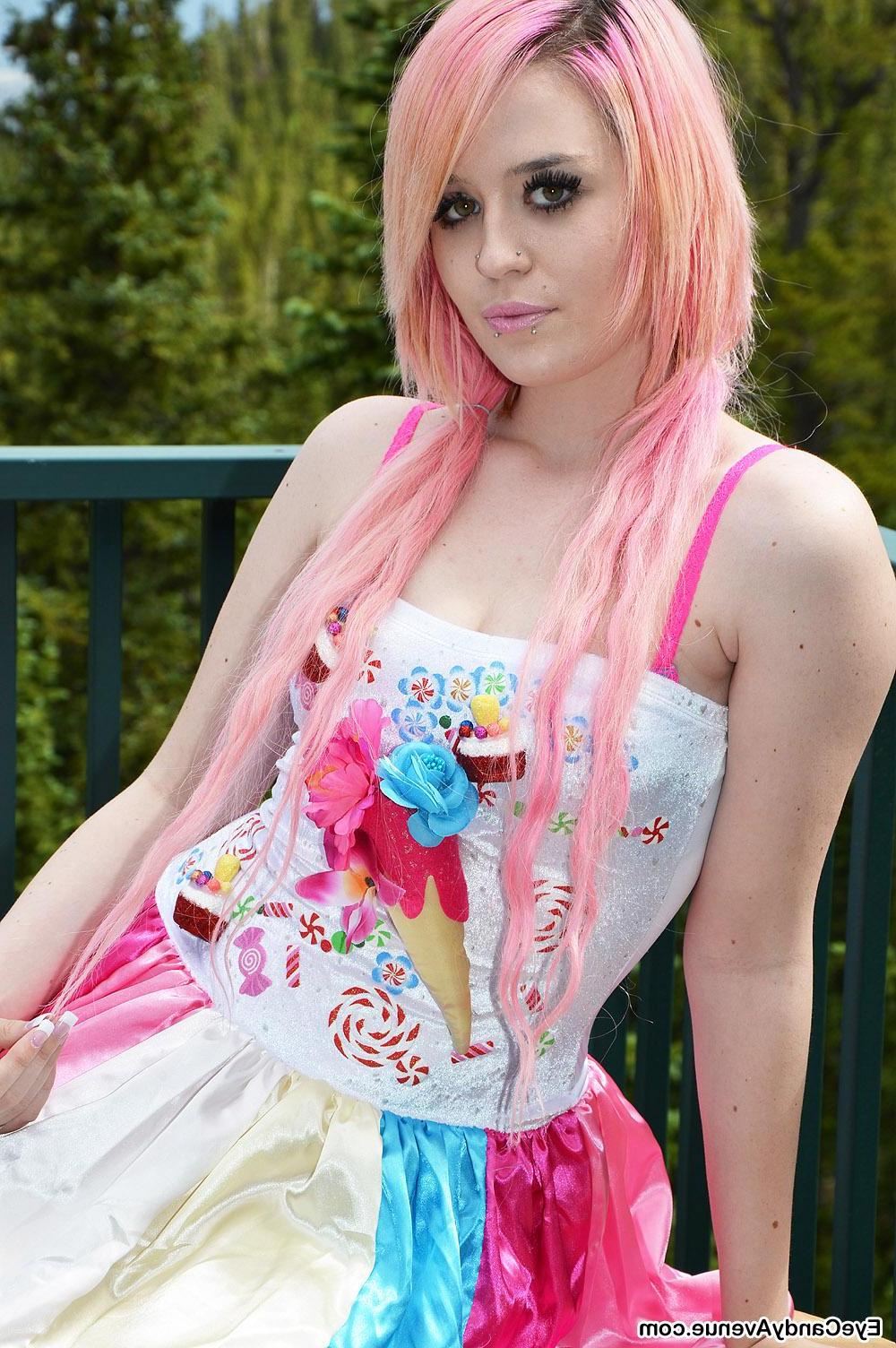 16P Hot emo girl Rin has so much delicious candy to offer you
