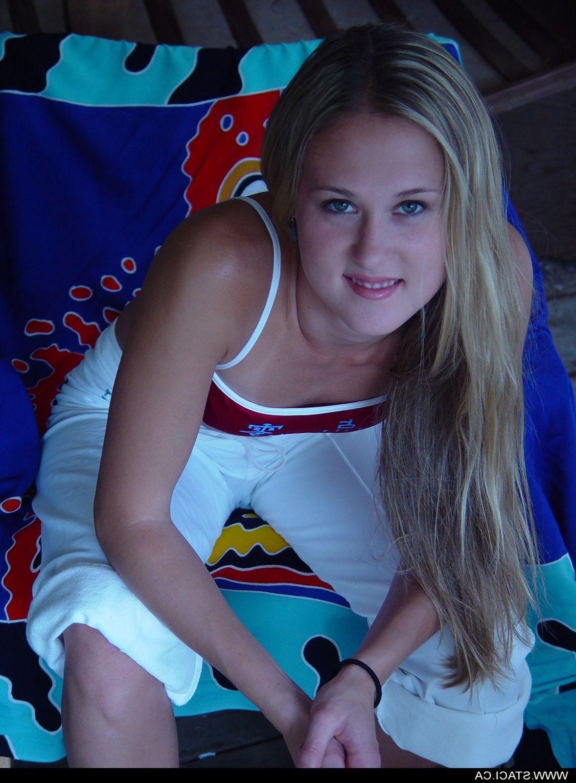 20P Pictures of Staci.ca showing her perky teen boobs