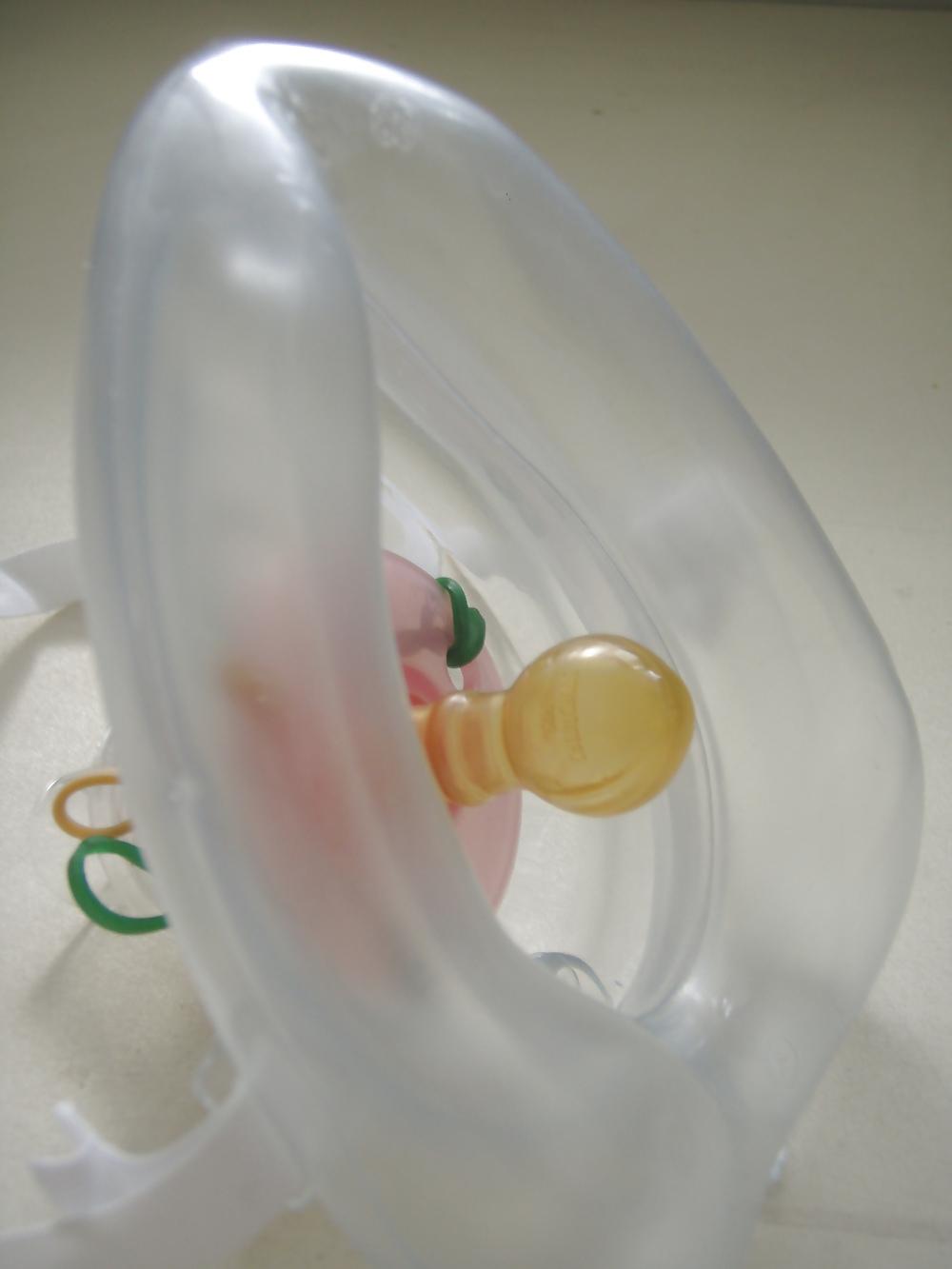 19P Clear Pacifier Mask