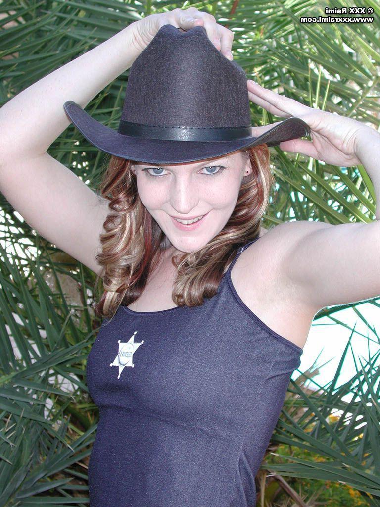 20P Pictures of teen XXX Raimi dressed as a sexy cowgirl