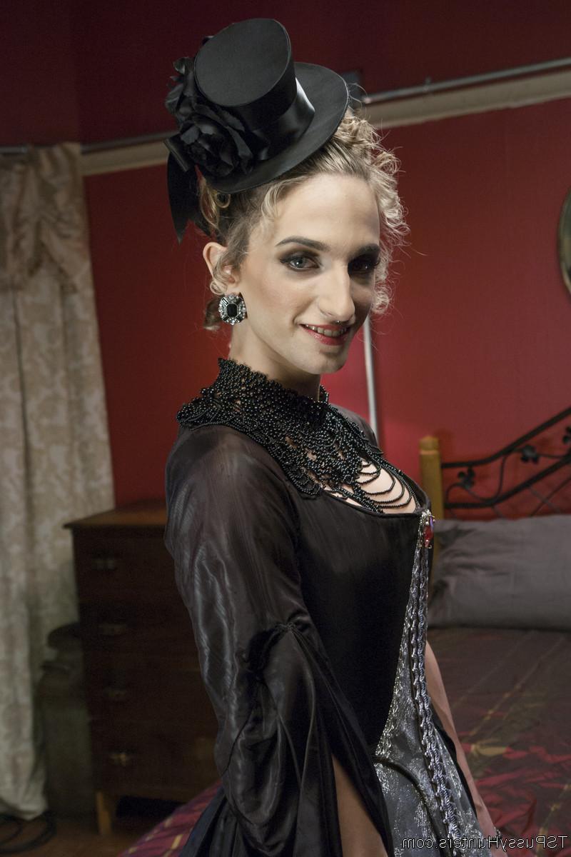 20P Darling is Thrilled to suck on the Madame's massive cock and take it in her Ass 