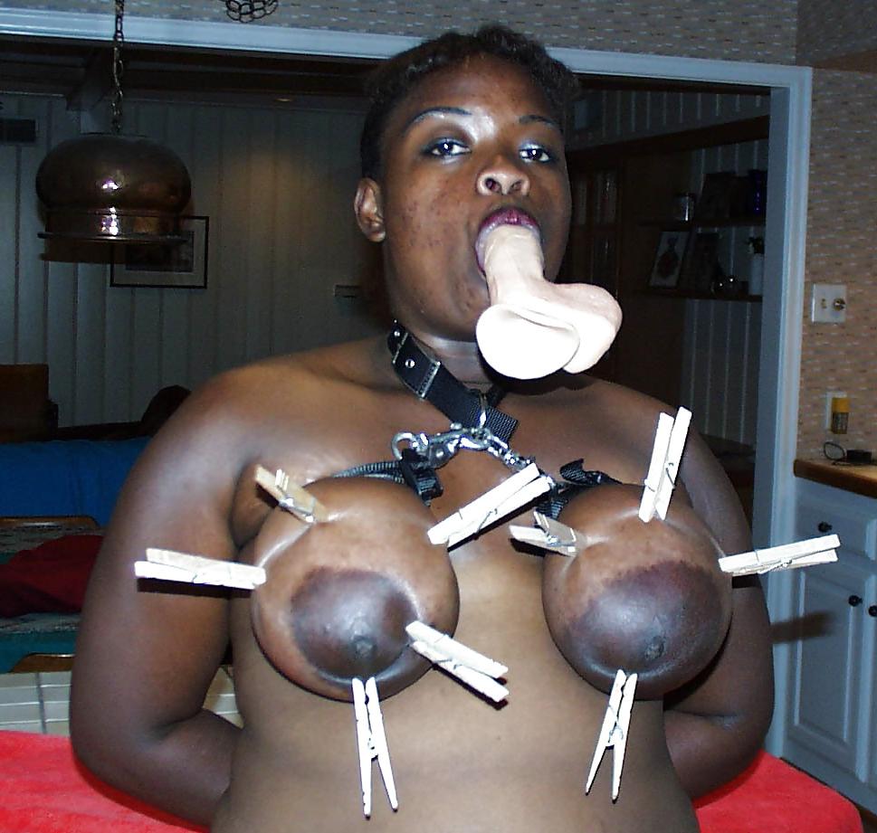 25P Big Natural Black Tits