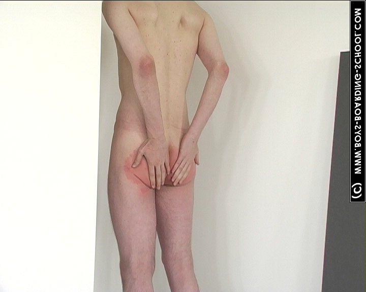20P Bad male is stripped and bottom spanked by Dominant Lady