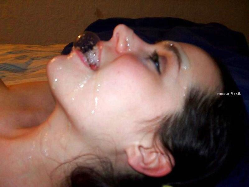 17P Real amateurs share their cum facial pictures