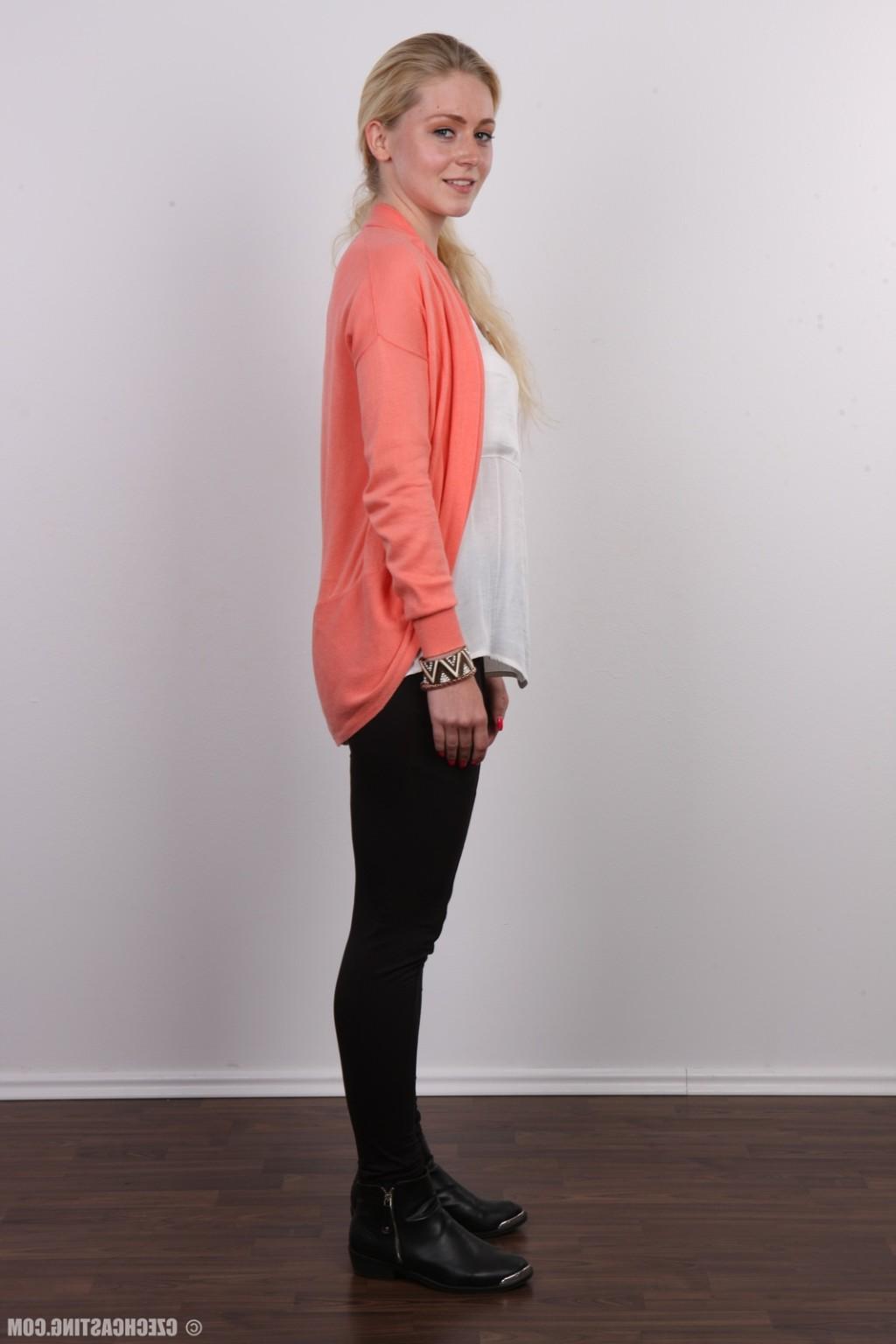 17P Pretty amateur girl poses for camera