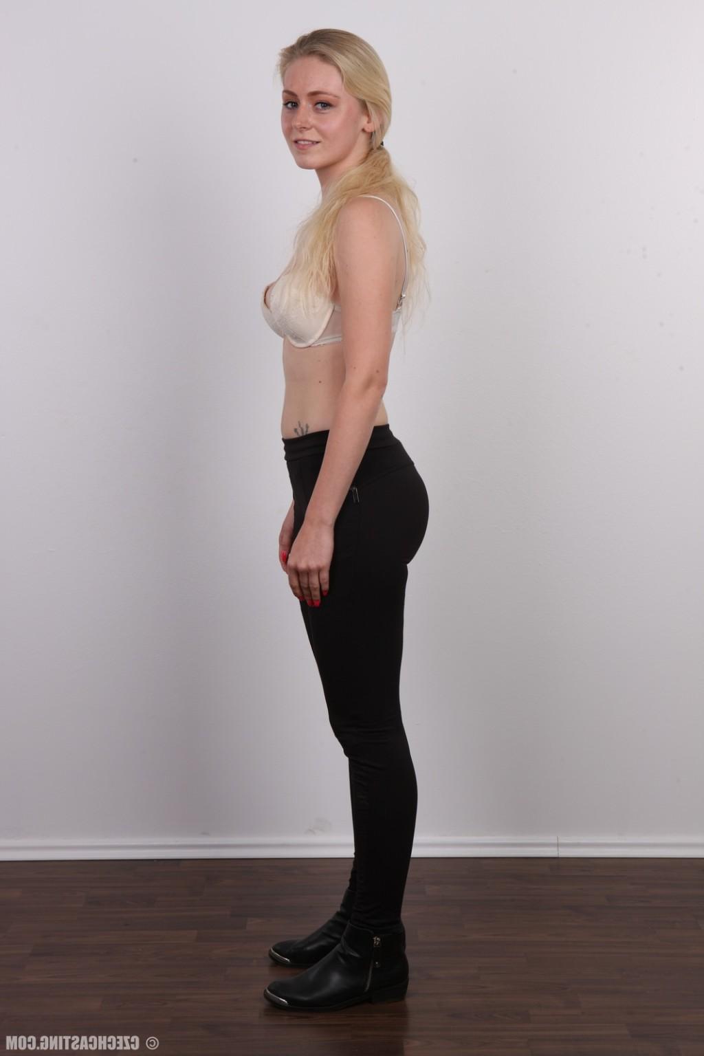 17P Pretty amateur girl poses for camera