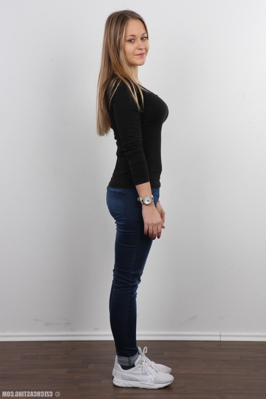 17P Pretty teen with nice breasts