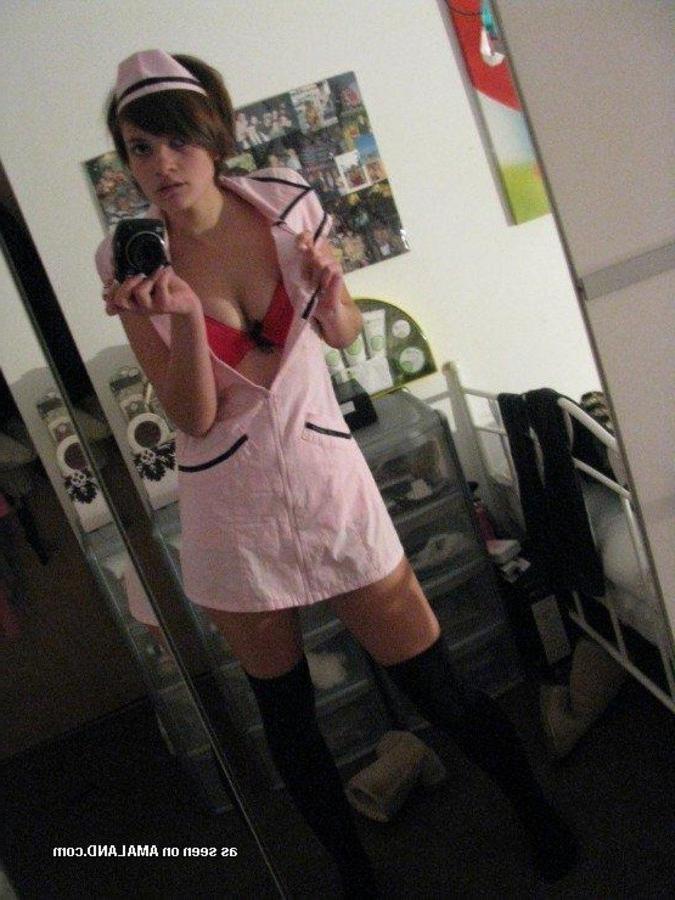 12P Amateur babes showing off their nice perky tits