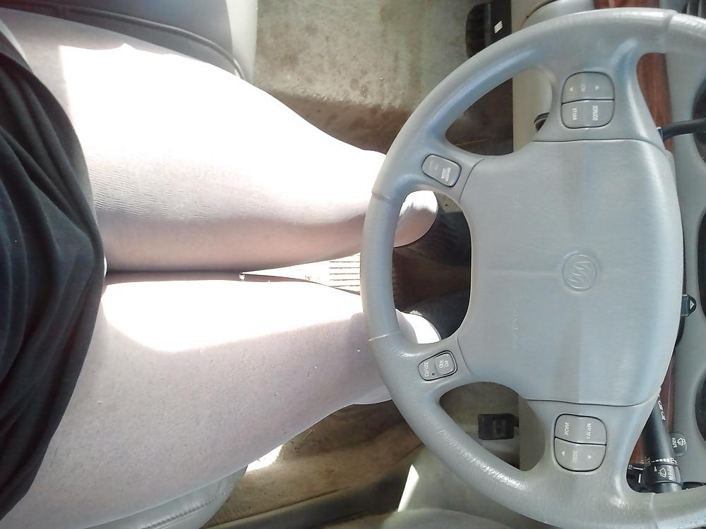 16P White Stockings w  Black Socks