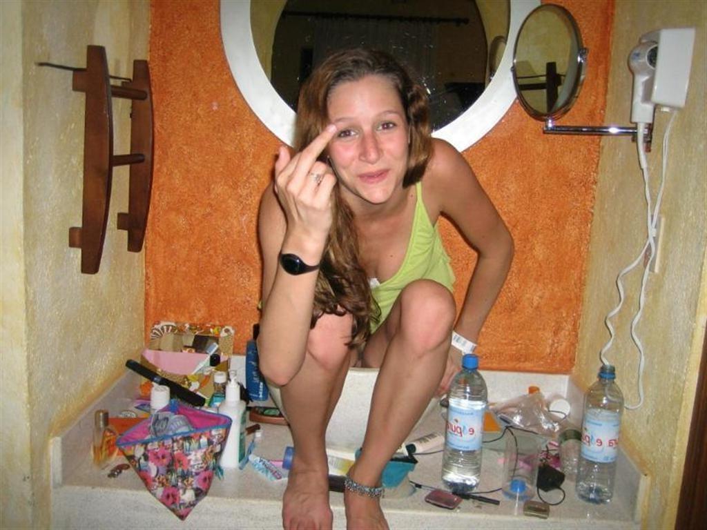 18P Trashed girlfriends drunk and caught peeing