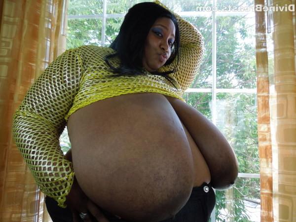 15P Plump ebony amateur unleashes her enormous watermelons