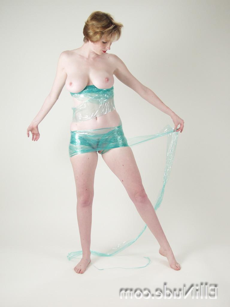 12P plastic wrap fetish