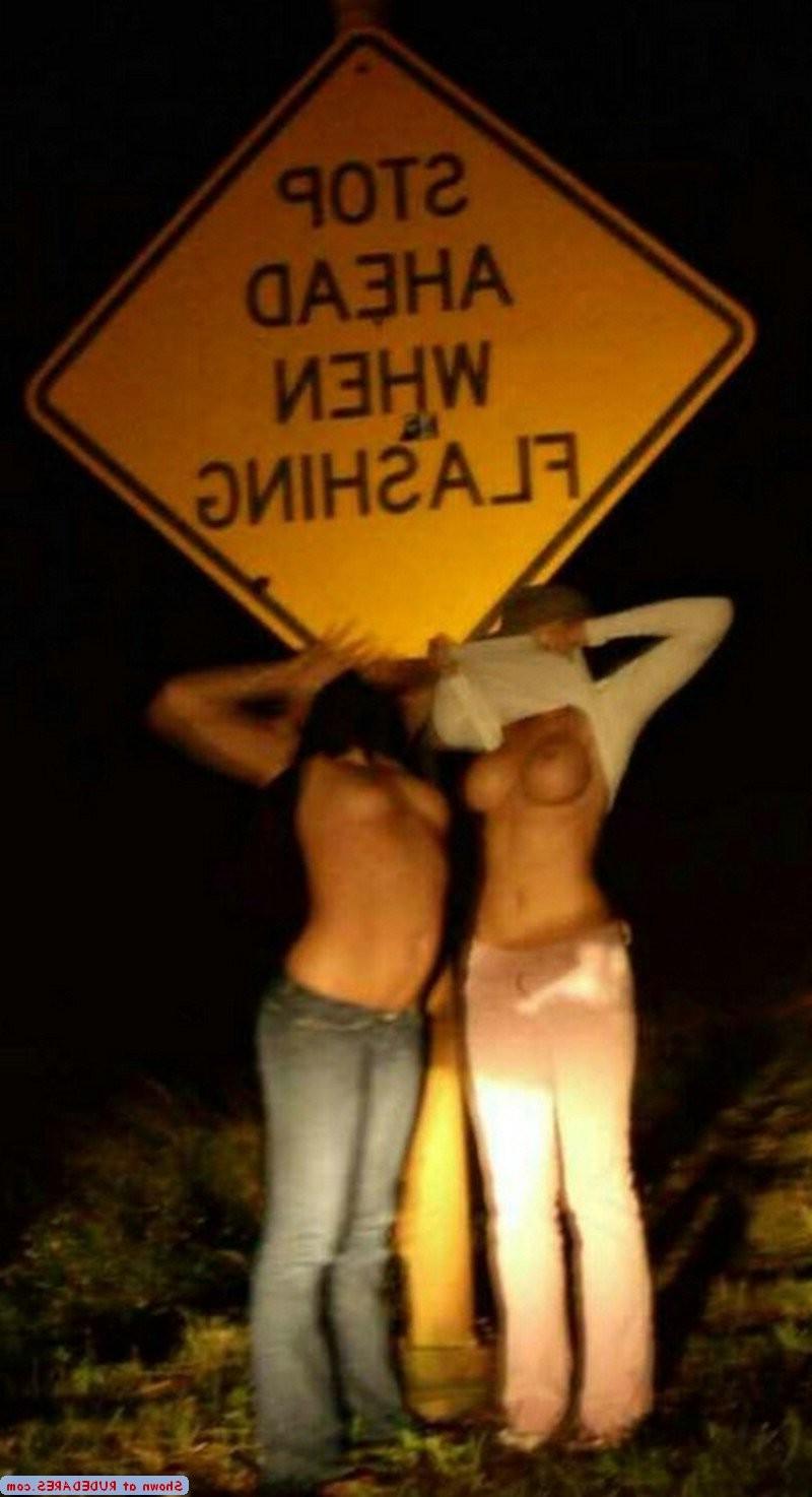 14P Girls in public nudity