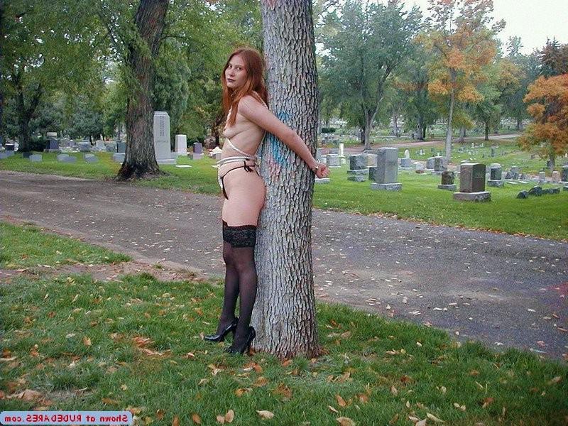 14P Female public nudity