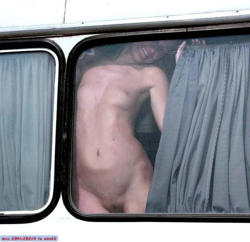 14P Naughty girls exposed in public places