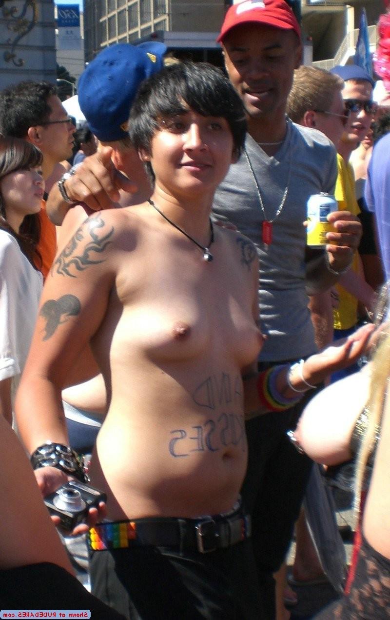 13P Women exposed in public areas