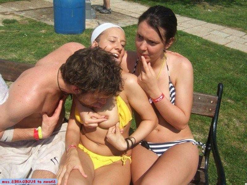 15P Naked in places they shouldnt be