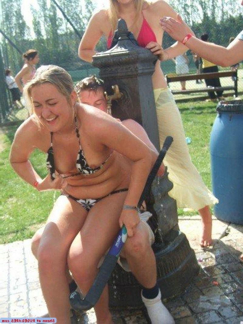 15P Naked in places they shouldnt be