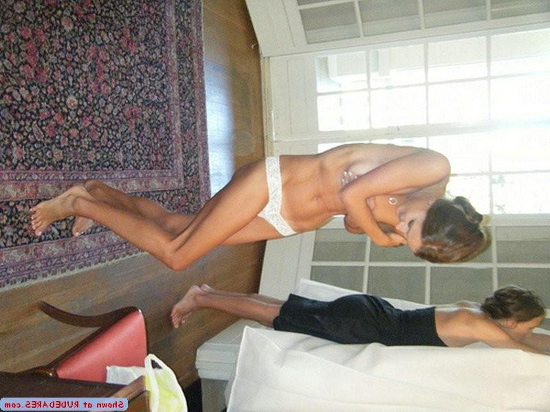 14P Embarrassed at being discovered naked