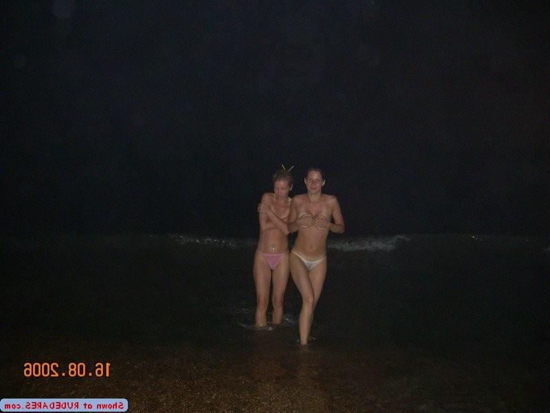 15P Shy girls in a state of undress