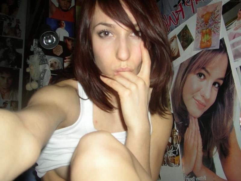15P Horny amateur girlfriend exposed nude