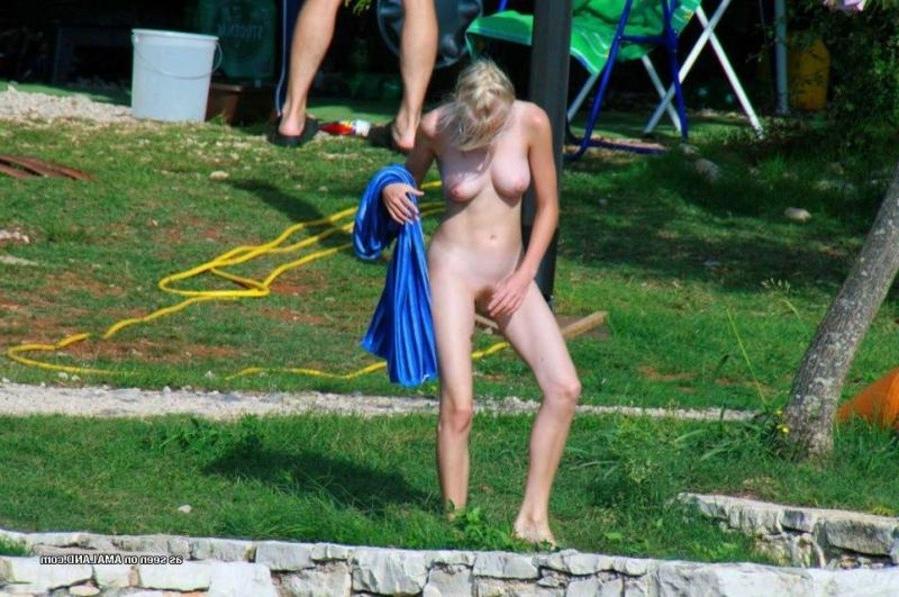 12P Compilation of naughty babes stripping naked outdoors