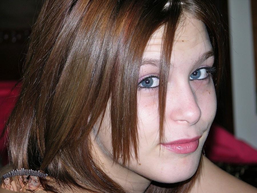 14P 18 year old amateur tiny breasted teen abby