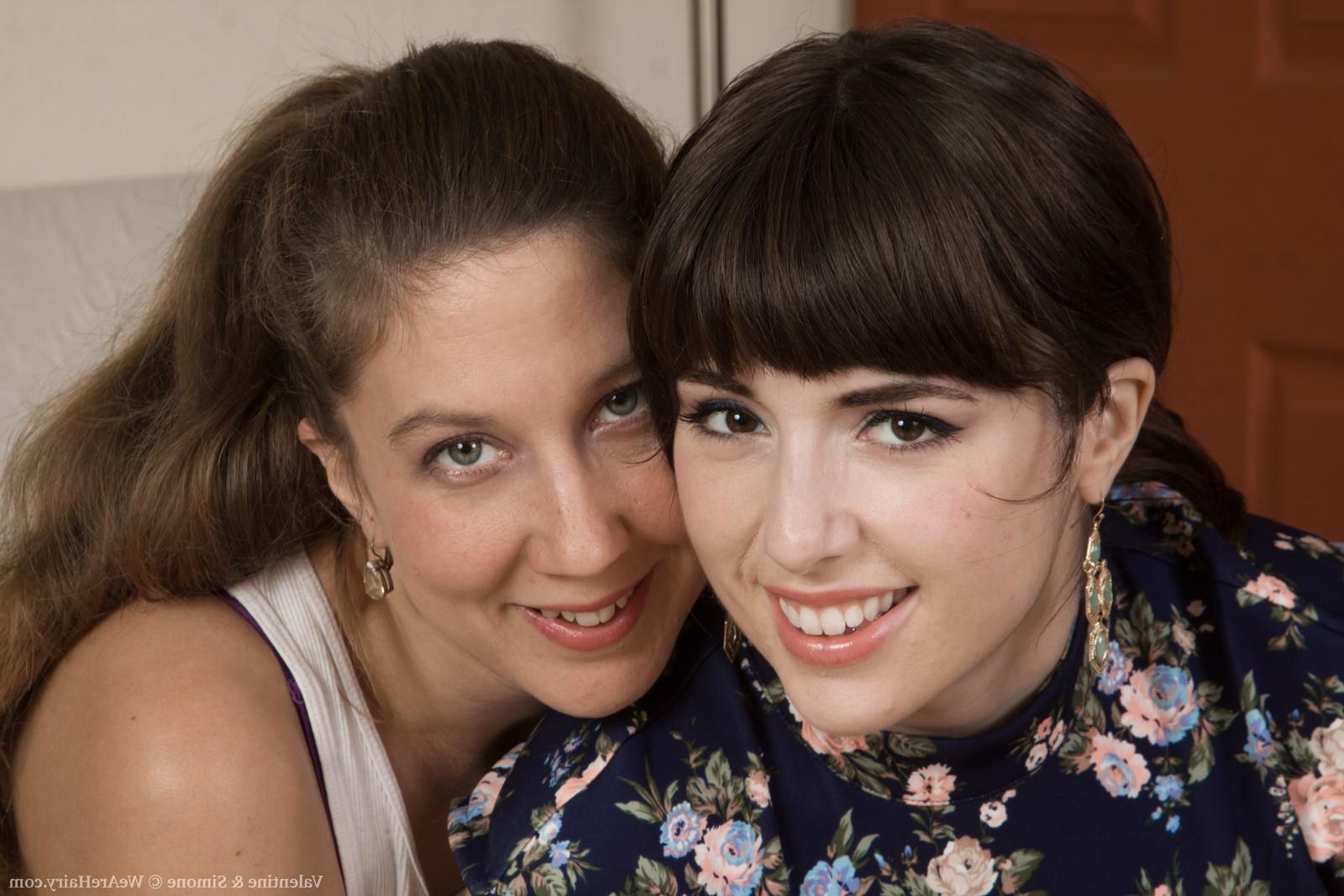 16P Valentine and Simone share sexy girl time together 